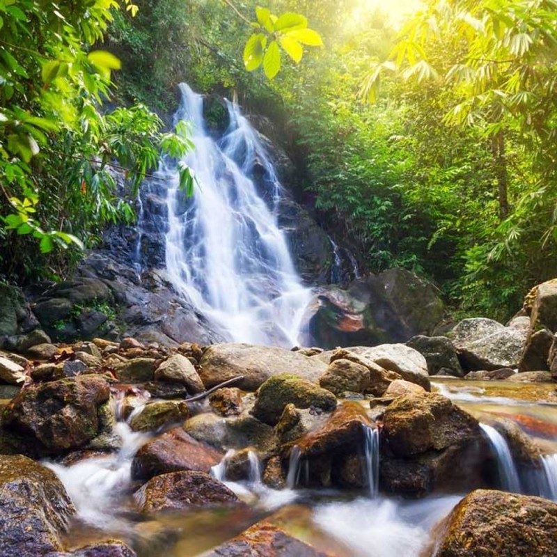 Namtok Sai Rung Waterfall, น้ำตกสายรุ้ง